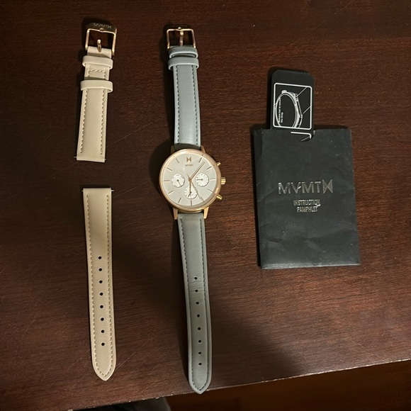 Mvmt rose gold watch main image 9